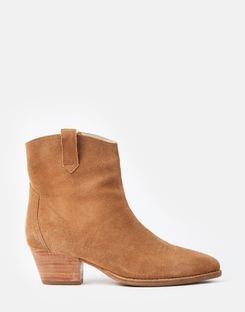 Elmwood Suede Western Boots | Joules (US)