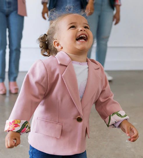 PWR GRL "Show Her She Can" PWR WMN Girls Pink Blazer | PWR WMN 