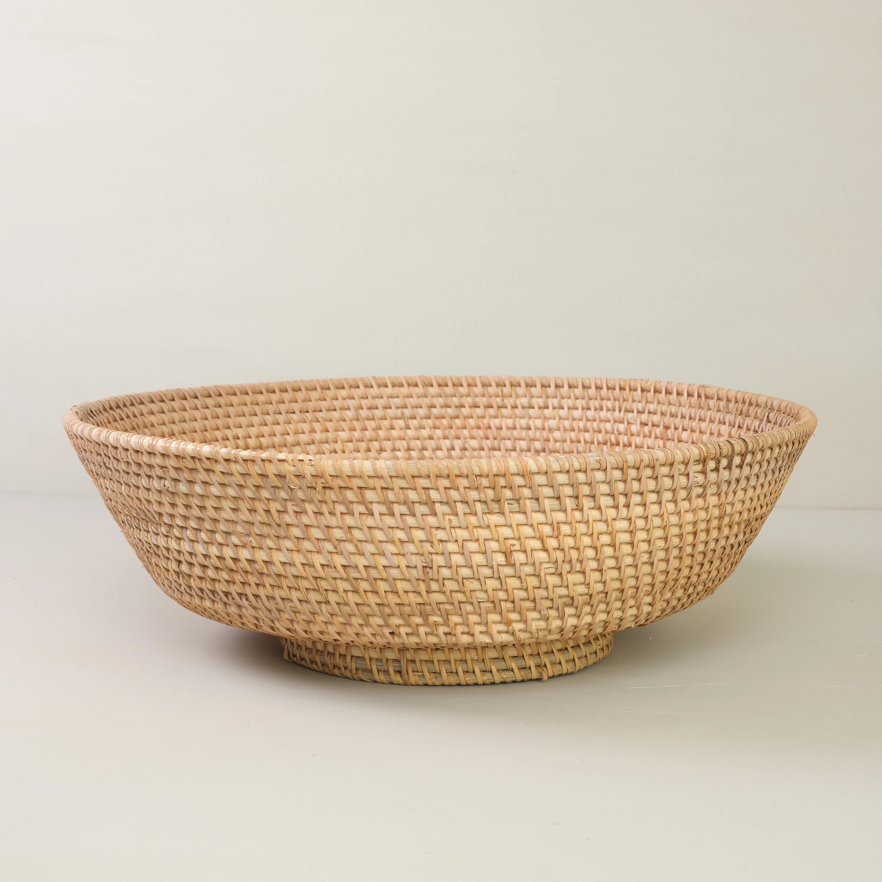 Rattan Footed Bowl | Eco Chic Home