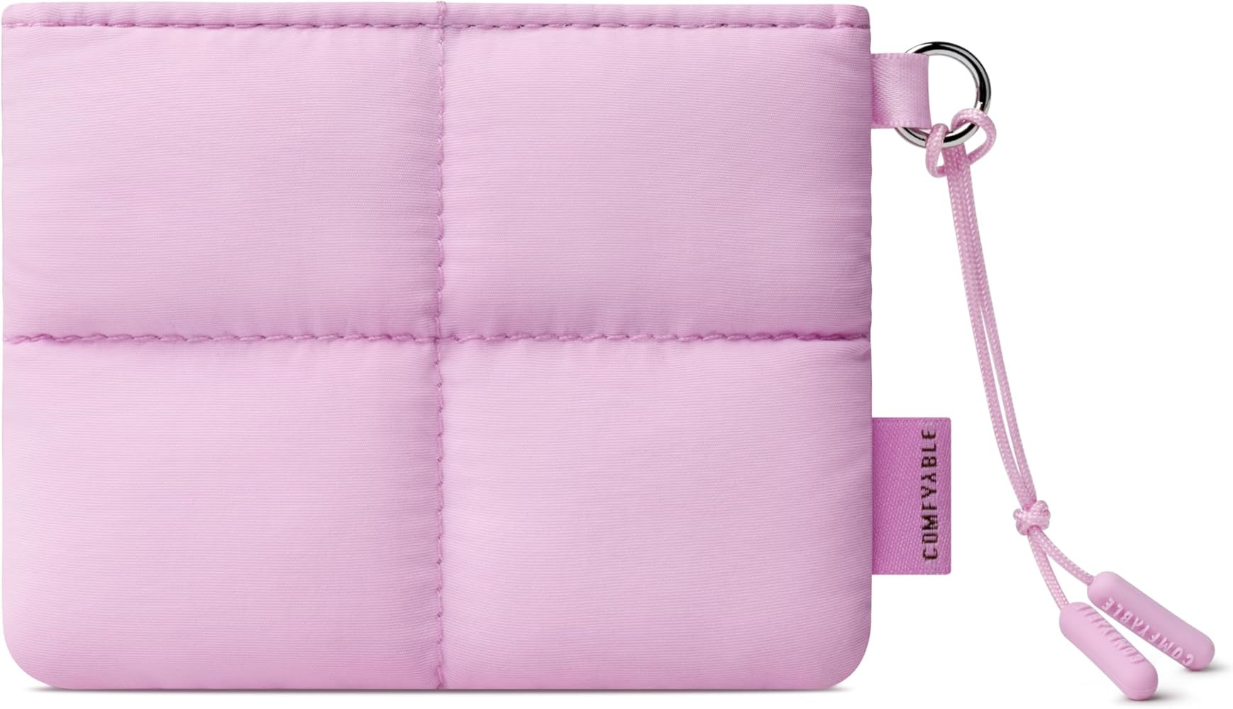 Comfyable Cute Puffy Coin Purse Pouch Change Holder For Women, Small Organizer with ID Window, Ma... | Amazon (US)