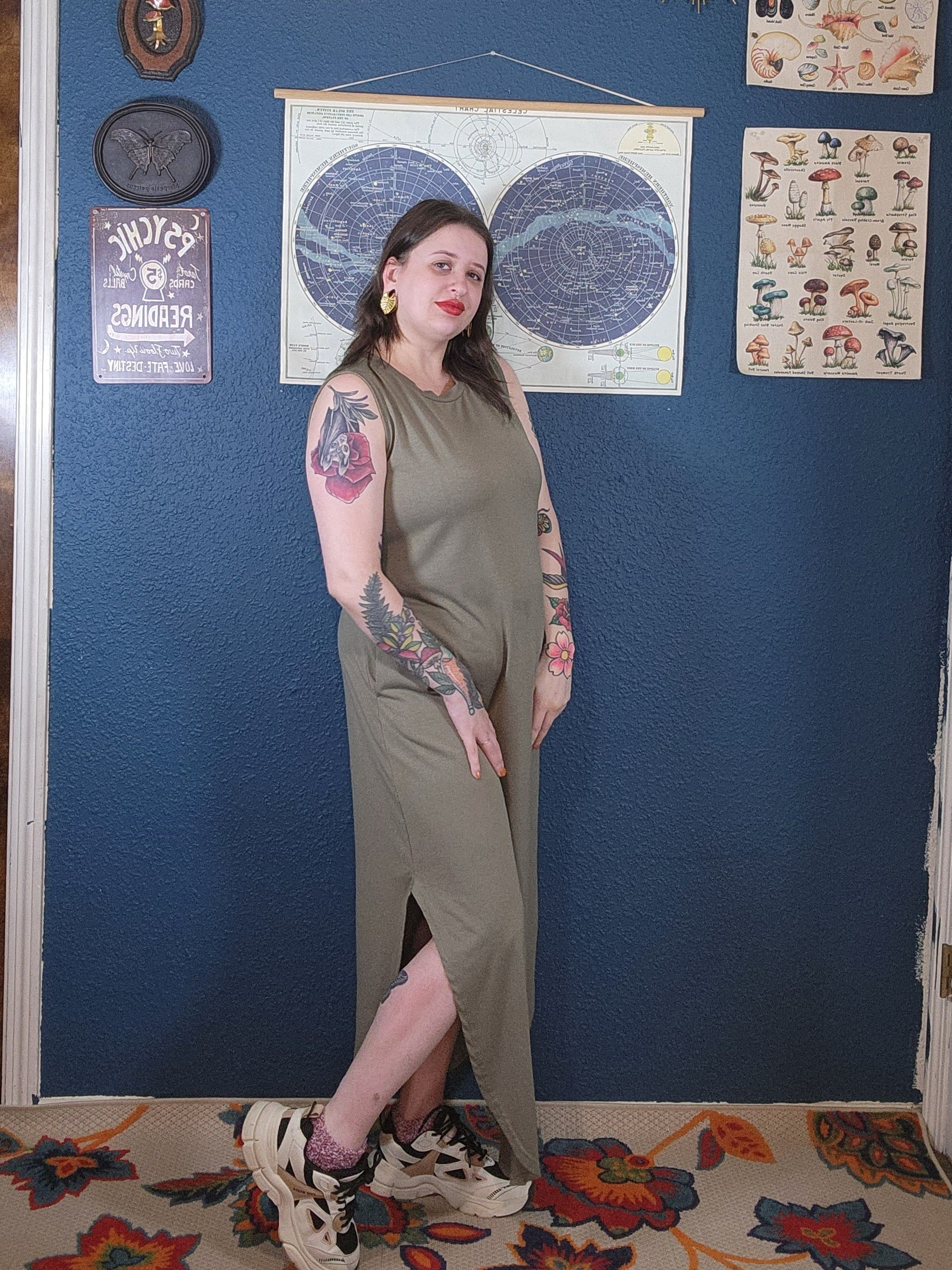 This earth toned dress is so good for #summerstyle !It is so lightweight and airy! 

#LTKSeasonal #LTKMidsize #LTKFindsUnder50