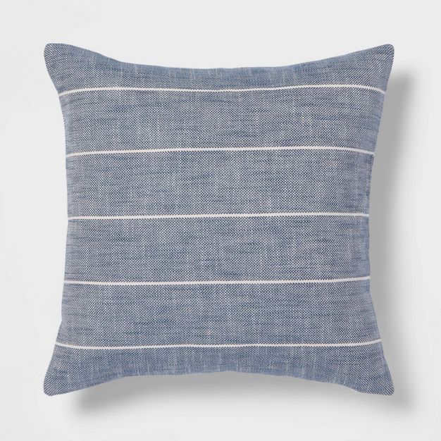 Cotton Striped Square Throw Pillow - Threshold™ | Target