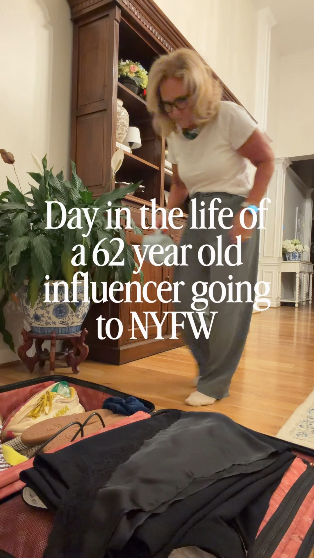 Headed in to nyc for my first NYFW event! I can’t believe it. 
Staying in CT the first 2 nights with my kids. Grateful to spend time with them too. 
I got so many compliments in my pants. Like seriously. Strangers in NYC asking me where I hit them. 
These track pants are so versatile. I have a gorgeous boucle jacket to dress them up with. Pants size med/8 jacket is a 10 
White ruffle blouse size small 
White tee is a good one!!!! Medium
Linking several Macy’s find, including the collaborations with the American designers just released.
#LTKOver40 #LTKNYFW #LTKootd