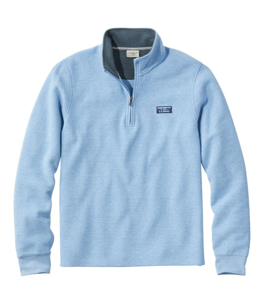 Men's Lakewashed Double-Knit Quarter-Zip Pullover | L.L. Bean