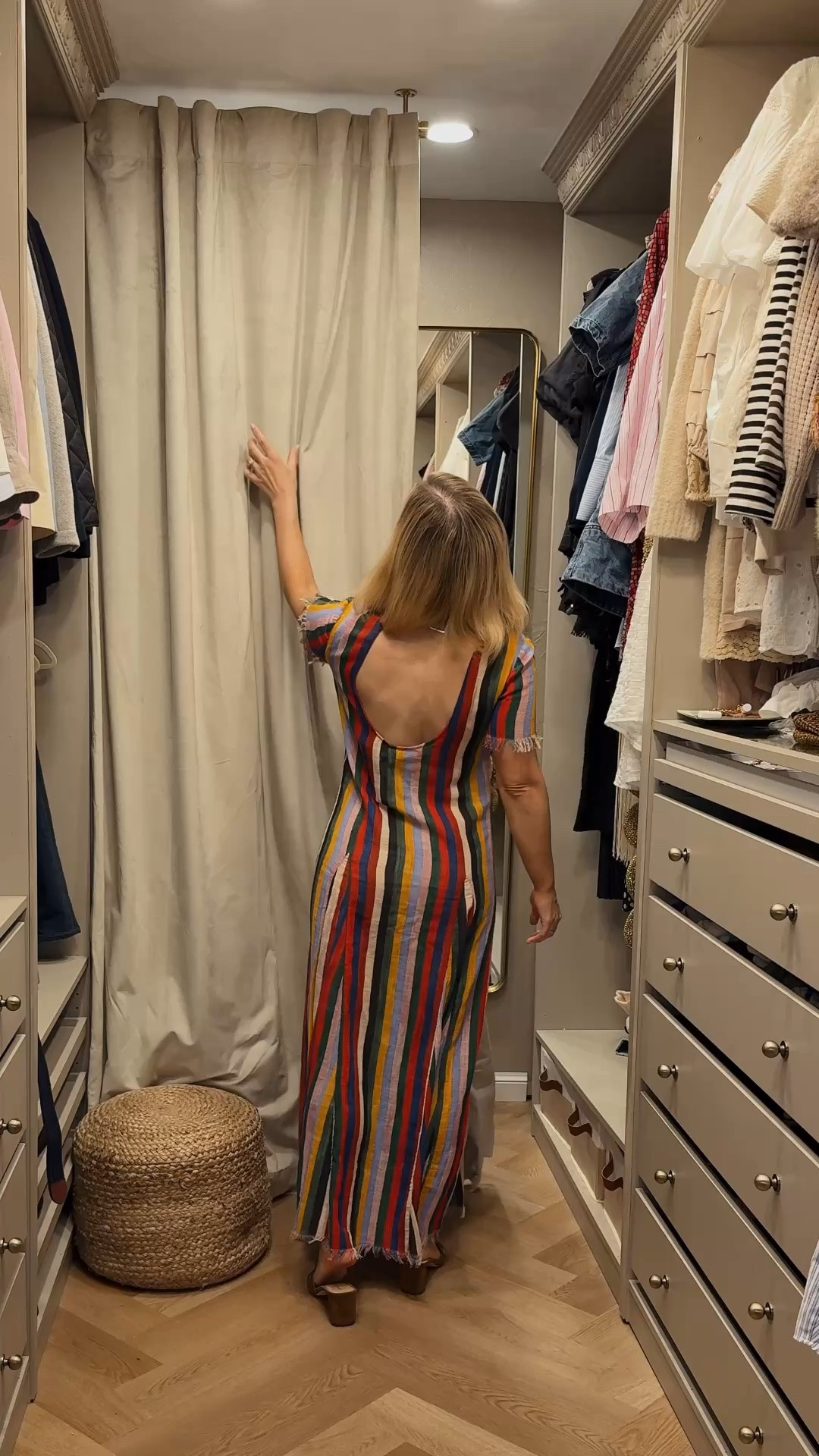Stripe summer dress - slightly sheer.
Makes a gorgeous coverup
or wear on its own

#LTKootd #LTKgrwm #LTKdayinmylife