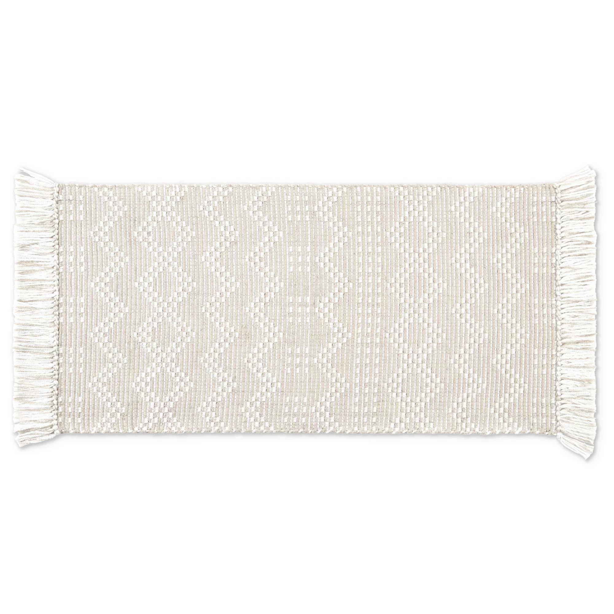 Better Homes & Gardens Wisteria Kitchen Mat, Tan, 20"W x 41"L, 1 Piece | Walmart (US)