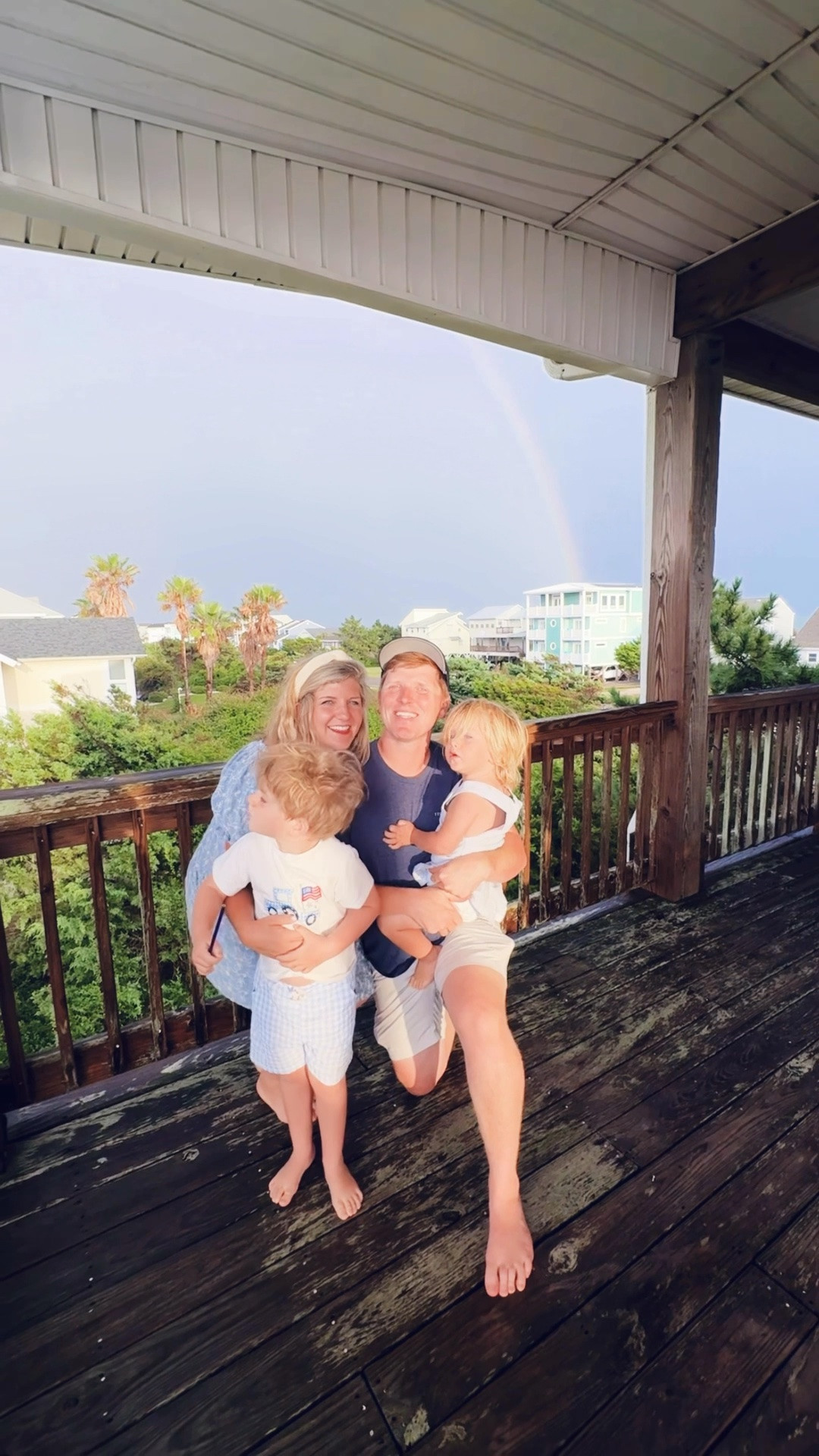 Tonight we got to see the most breathtaking (!!) double rainbow 🌈 off the back porch and it was beyond stunning!! 🤩 God is the master artist 🖼️ and it is impossible not to see His hand all over His glorious Creation! Just wow!! ✨