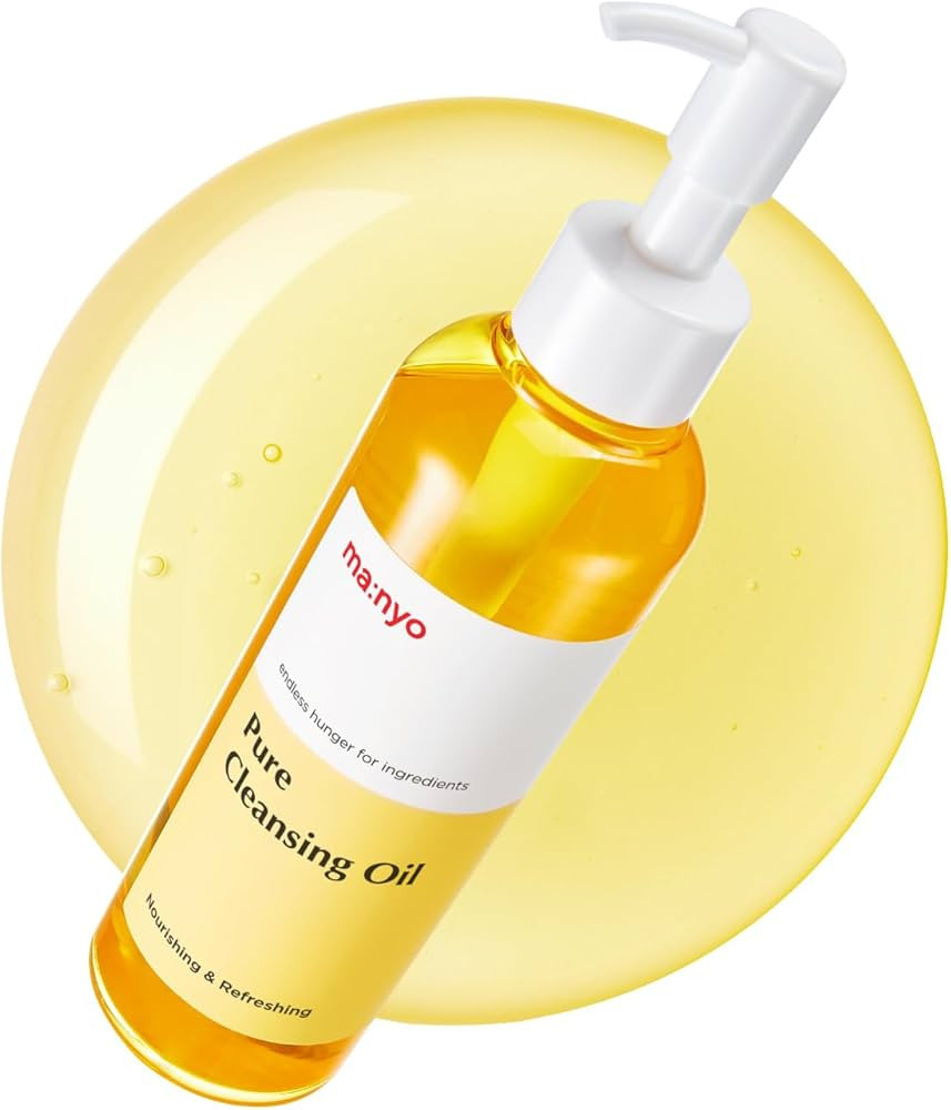 MANYO Pure Cleansing Oil, Natural Oil Cleanser for Face, Makeup Blackhead Remover, Korean Skin Ca... | Amazon (US)