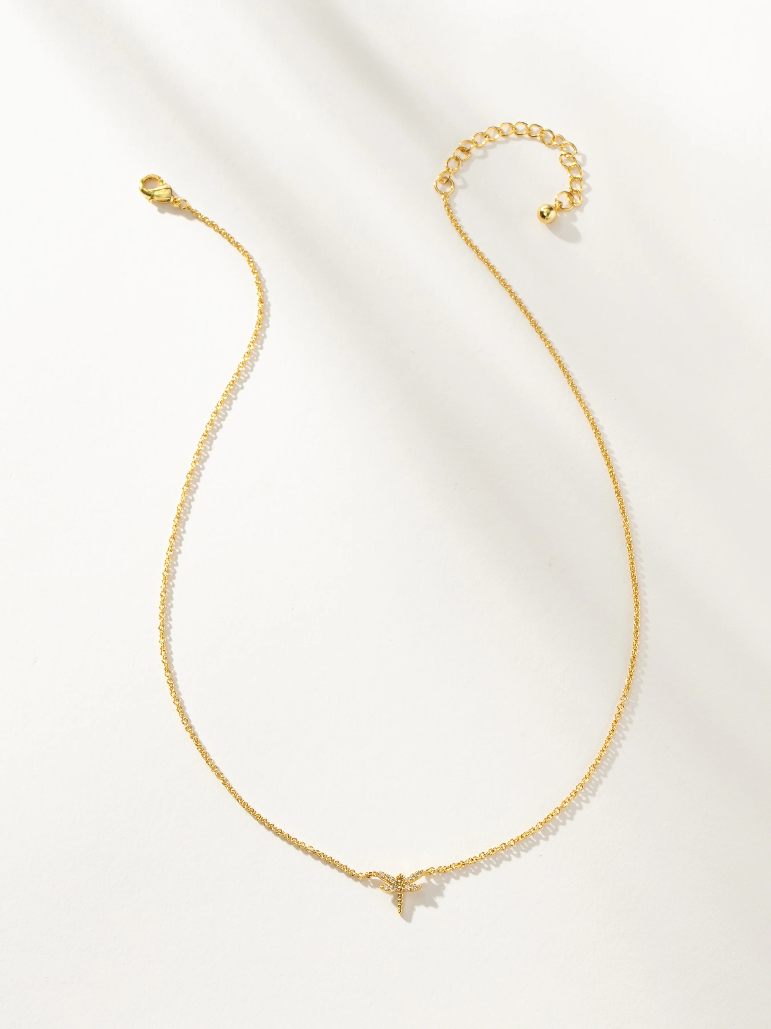 Don't Call Me Little Dragonfly Necklace in Gold | Uncommon James | Uncommon James