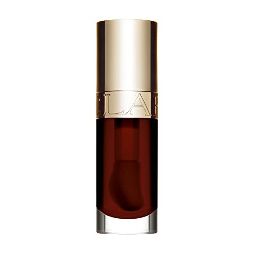 Clarins Lip Comfort Oil | Soothes, Comforts, Hydrates and Protects Lips | Sheer, High Shine Finish | Visibly Plumps | 93% Natural Ingredients | Organic Sweetbriar Rose Oil, Rich in Omega-6 and Omega-3 | Amazon (US)