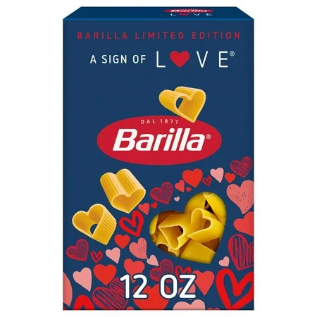 Barilla Limited Edition A Sign of Love Pasta, 12 oz. Box | Walmart (US)