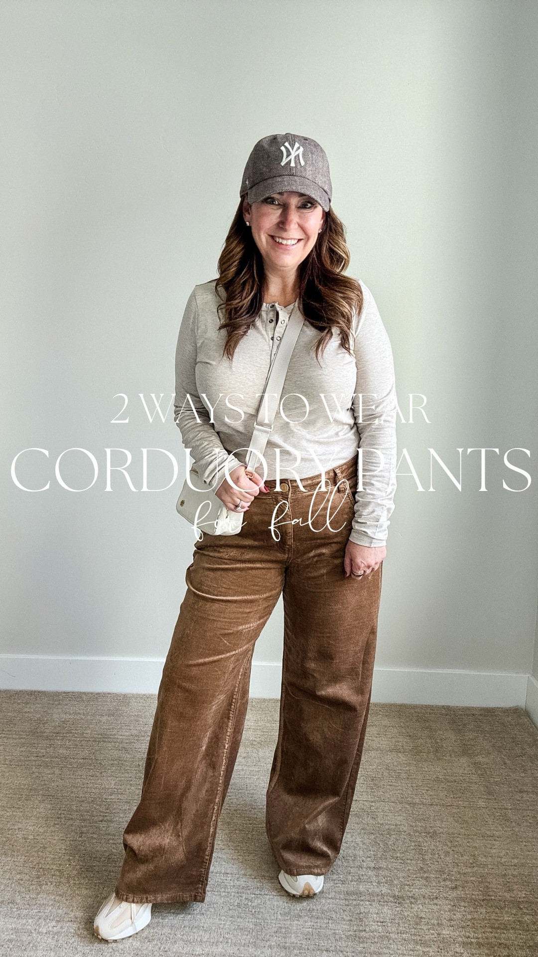 Work or weekend these cords and henley are the perfect fall staples! 🍂 First outfit I have paired with a ✨NEW✨ color of 327s and the 2nd a lightweight plaid blazer that is great for fall.  

#everevepartner #EvereveStyle @EvereveOfficial

Henley tts, L // Pants tts, 14 // Sneakers size up ½ // Blazer tts, L 


#LTKMidsize #LTKOver40 #LTKSeasonal