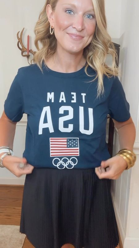 Team USA Olympic tshirt from old navy! Also in kids and men’s sizes! I’m in a L in tee and M in skort!


#LTKStyleTip #LTKFindsUnder50 #LTKSaleAlert