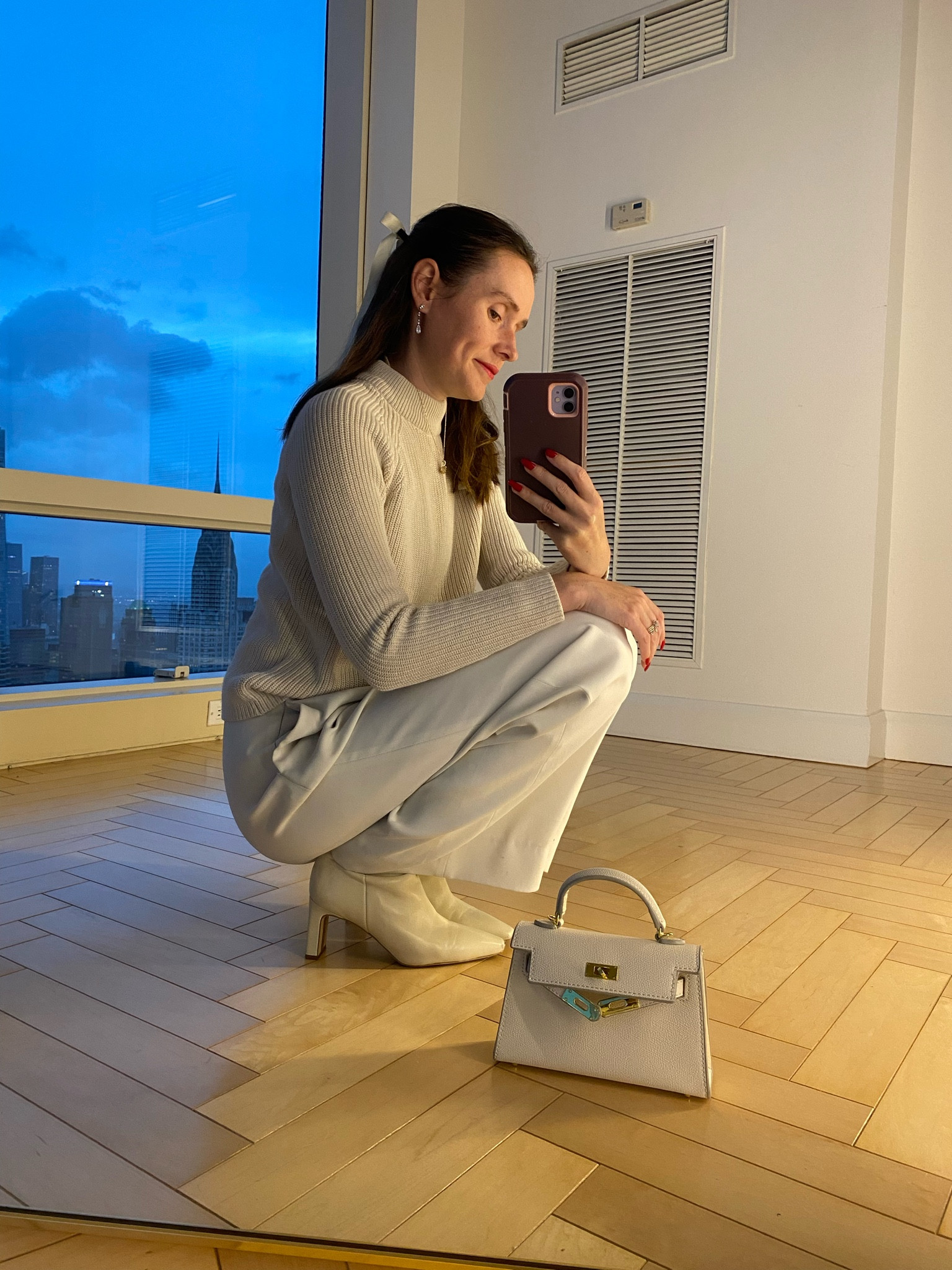 Winter whites fall outfit winter outfit inspo 