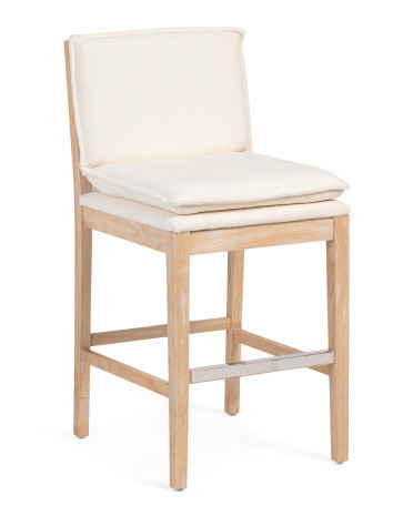 Pillowtop Cushion Counter Stool | TJ Maxx