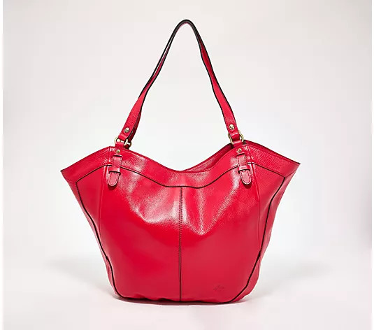 Patricia Nash Leather Liliane Tote - QVC.com | QVC
