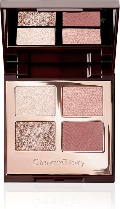 Charlotte Tilbury Bigger, Brighter Eyeshadow Palette - Shimmer & Satin Matte Eyeshadow Quad with ... | Amazon (US)