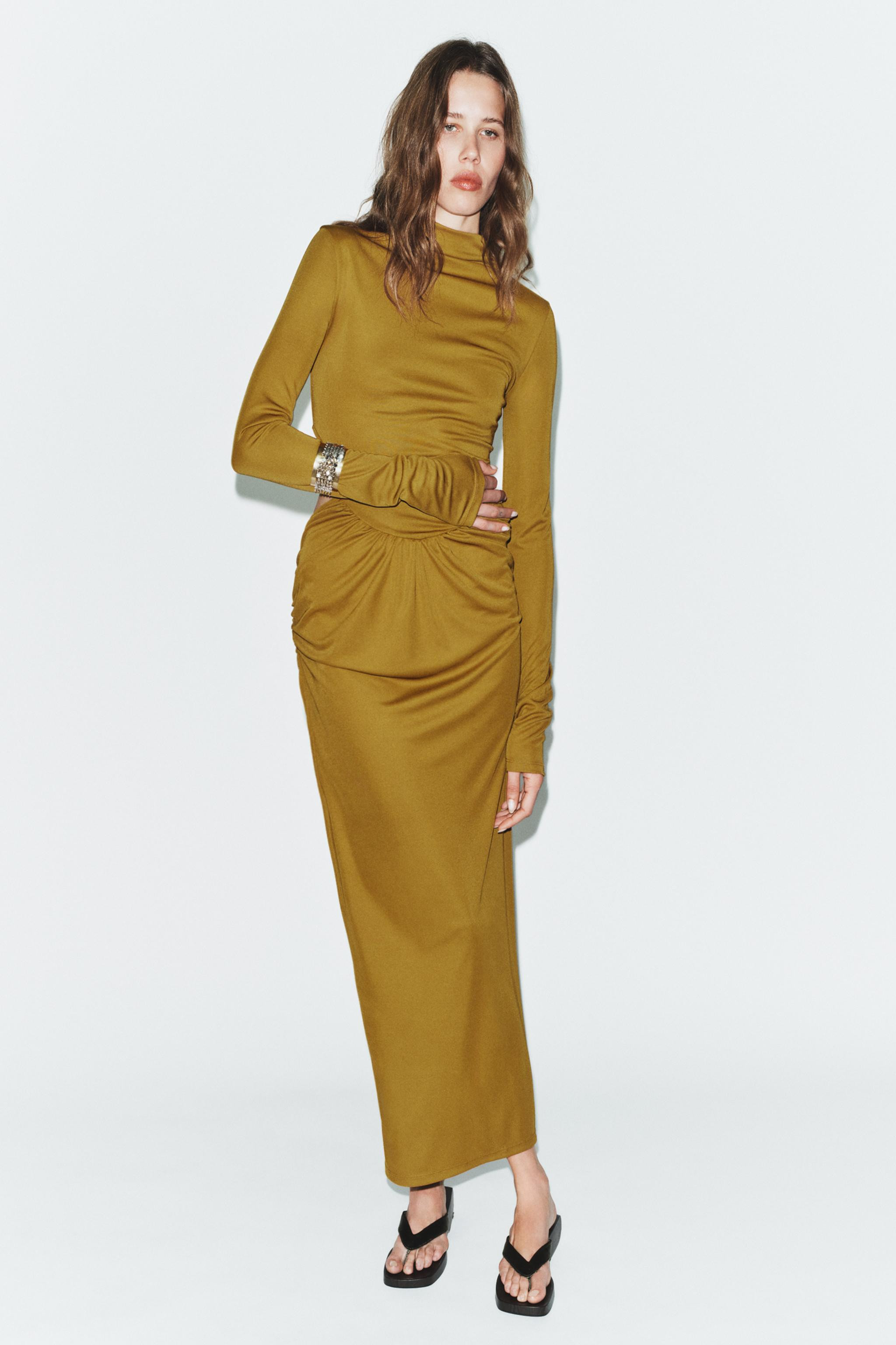 FLOWY CUT OUT DRESS | Zara US