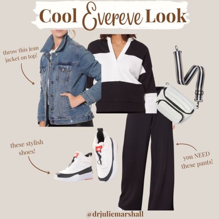 You need this cute, casual, everyday outfit from Evereve! Throw this jean jacket on top to complete the look! #everevefashion #jeanjacket #athleisurewear

#LTKstyletip #LTKFind #LTKtravel