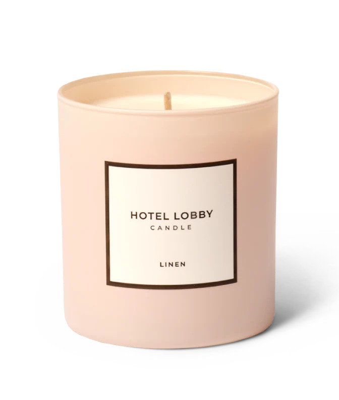 Linen Candle | Hotel Lobby Candle
