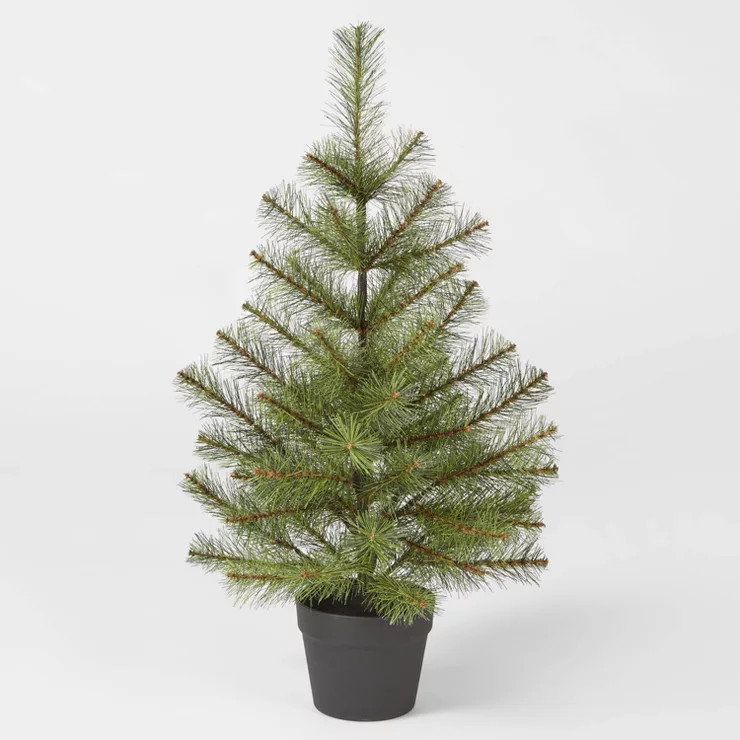 2.5ft Unlit Douglas Fir Potted Artificial Christmas Tree - Wondershop™ | Target