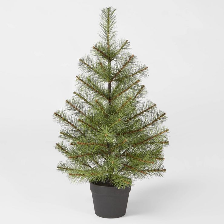 2.5ft Unlit Douglas Fir Potted Mini Artificial Christmas Tree - Wondershop™ | Target