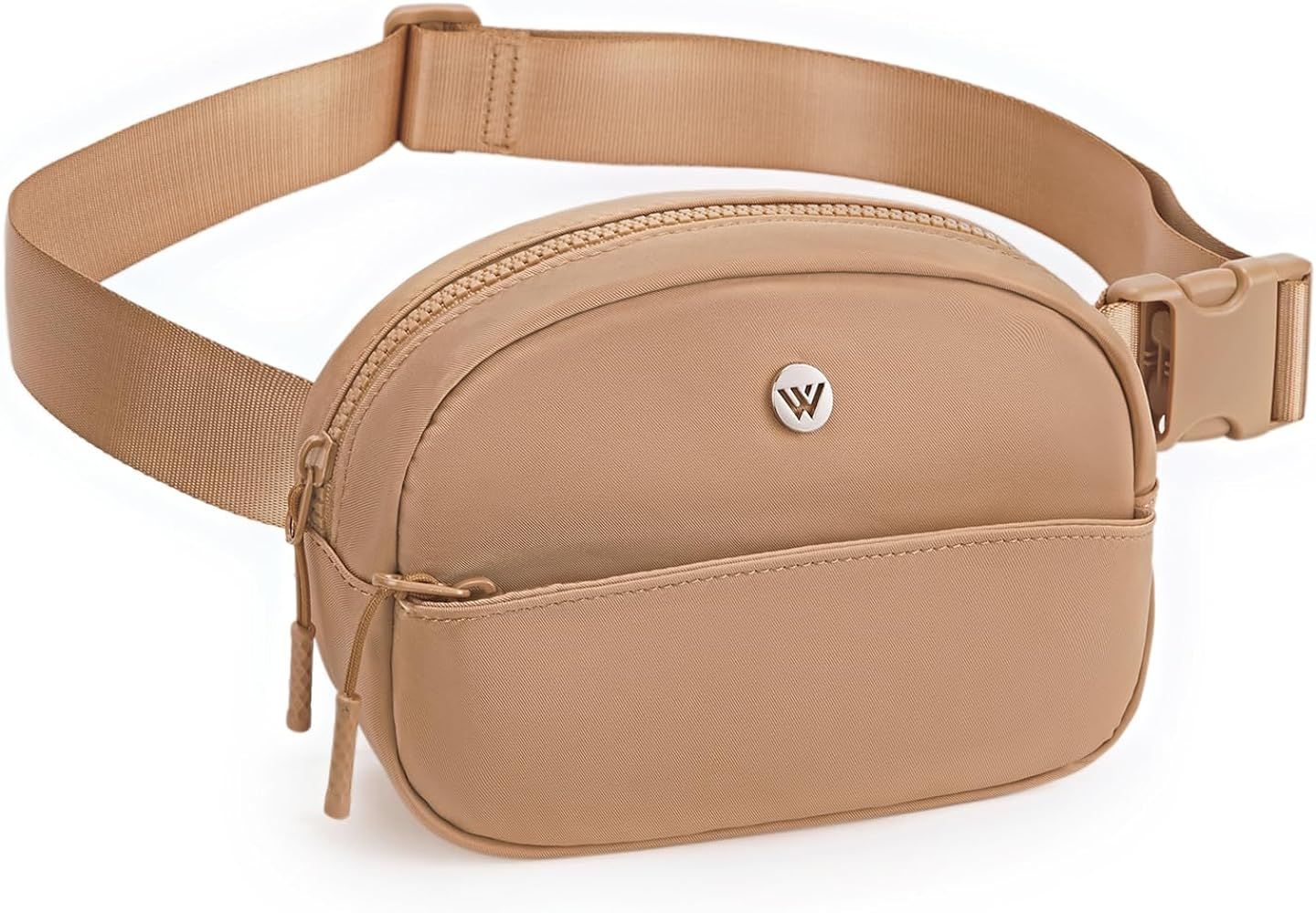 WESTBRONCO Fanny Packs for Women Men, Belt Bag with 4 Zipper Pockets, Fashion Waist Packs, Lightw... | Amazon (US)