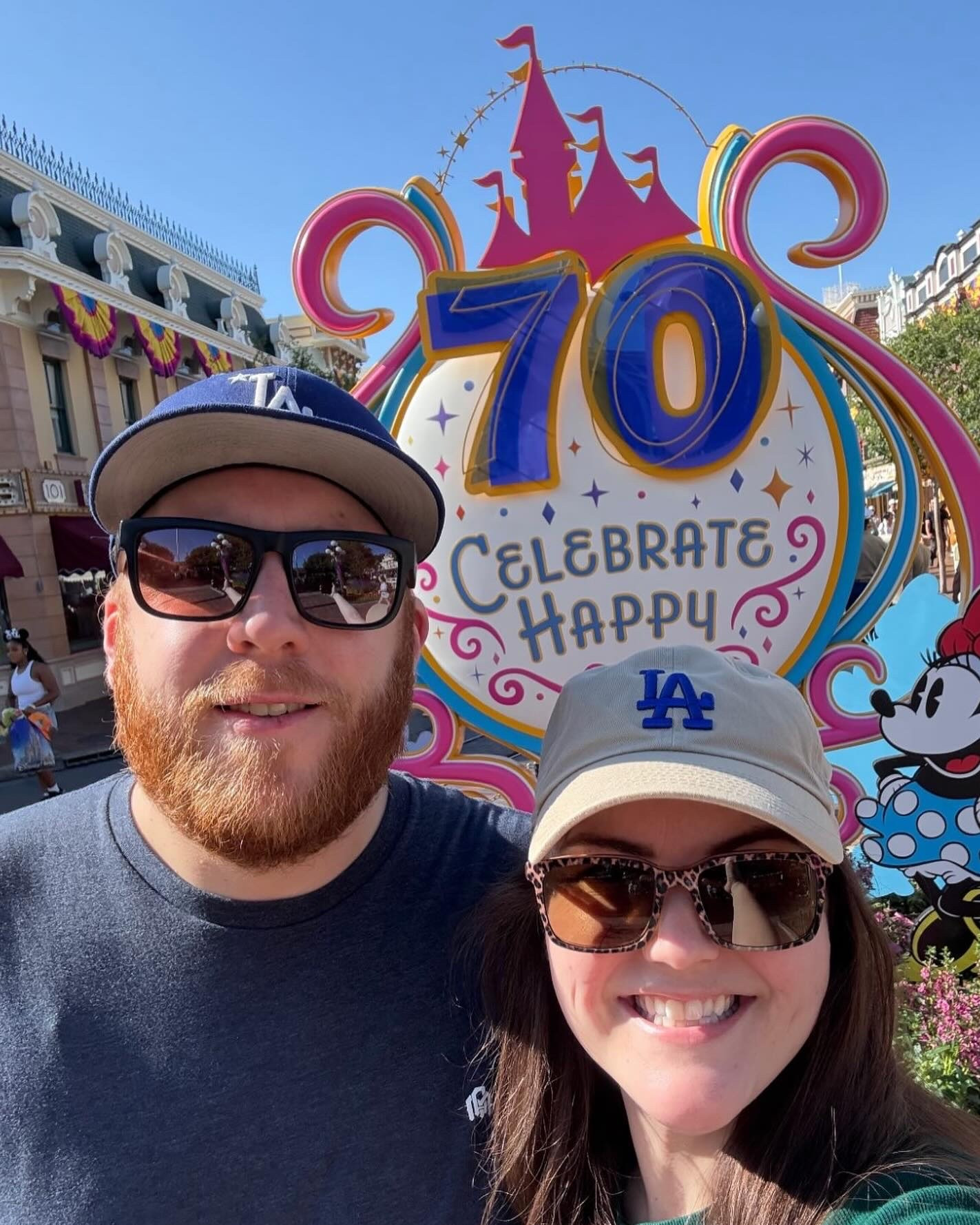 Reppin the boys in blue, even at Disney!