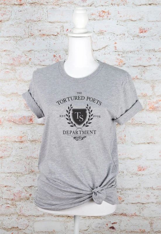 Tortured Poets Department Graphic Tee Plus Size (9 colors available) | It's NOMB