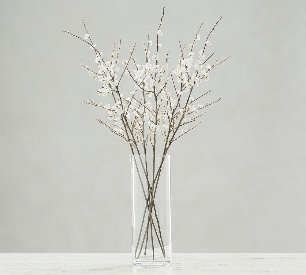 Faux Berry Branch, Single - White | Pottery Barn (US)