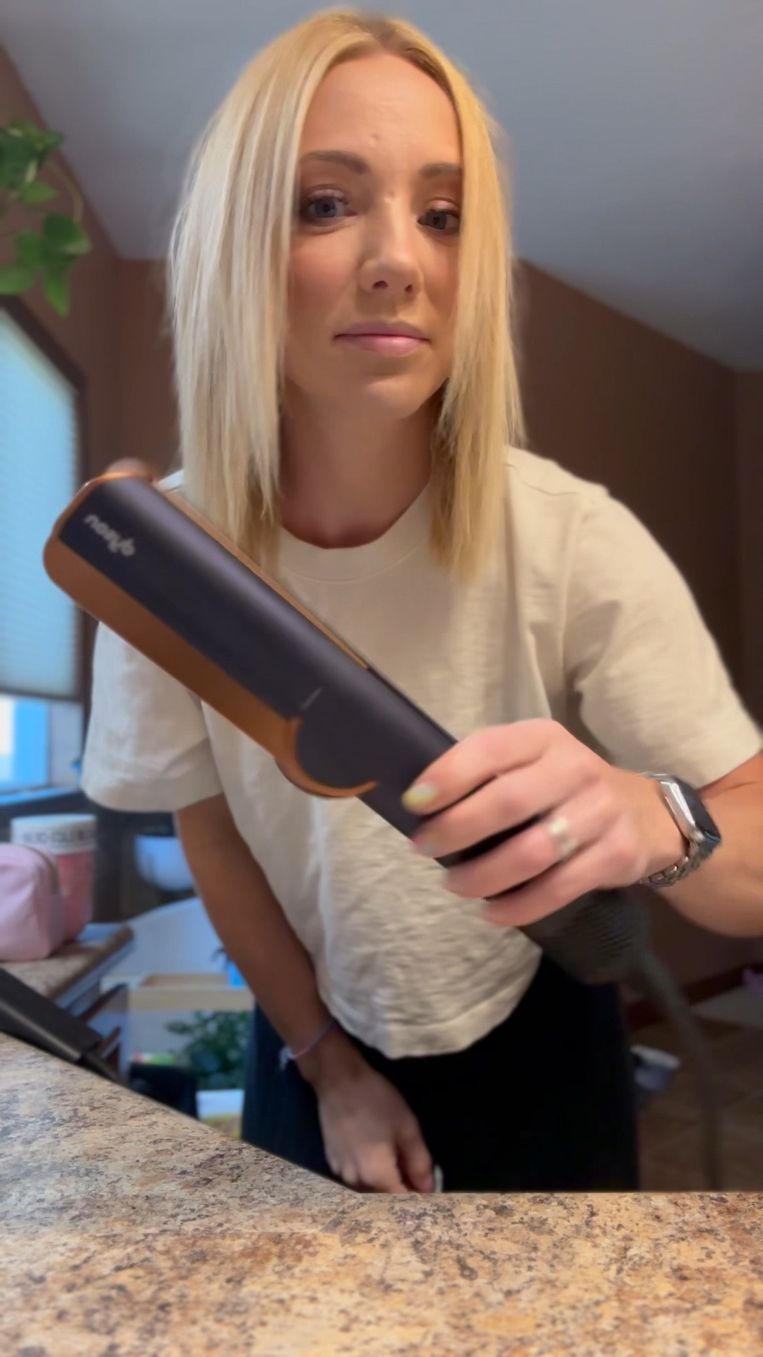 A little clip of the  The Dyson Airstraight. Blow dry and straighten at the same time?? Yes please 

#hair #hairtools #hairstyle #goodhairday

#LTKBacktoSchool #LTKFind #LTKbeauty