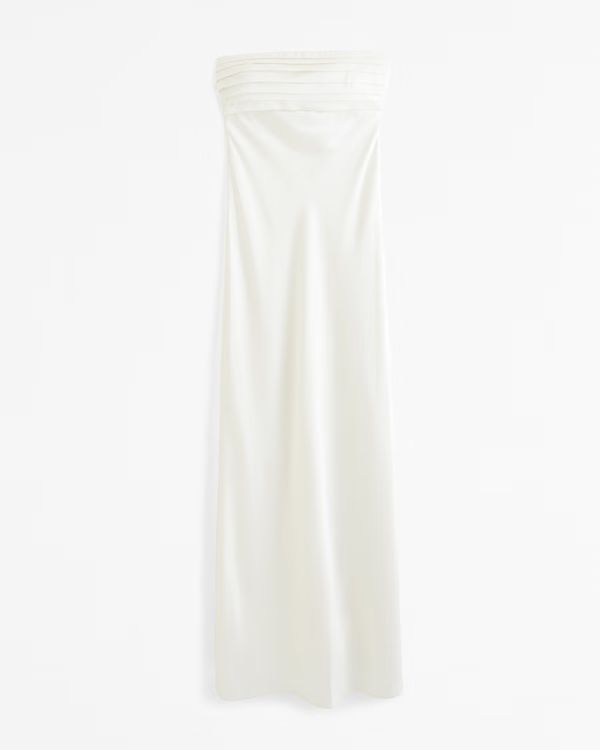 The A&F Emerson Strapless Slim Maxi Dress | Abercrombie & Fitch (US)