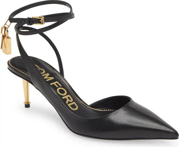 Padlock Pointed Toe Pump (Women) | Black Sandal Sandals | Black Heels Shoes | Nordstrom