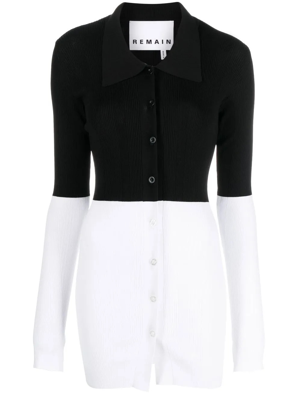 REMAIN Kulia colour-block Cardigan - Farfetch | Farfetch Global