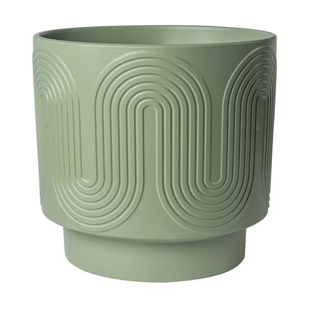 Better Homes and  Gardens Amy  Planter, Green | Walmart (US)