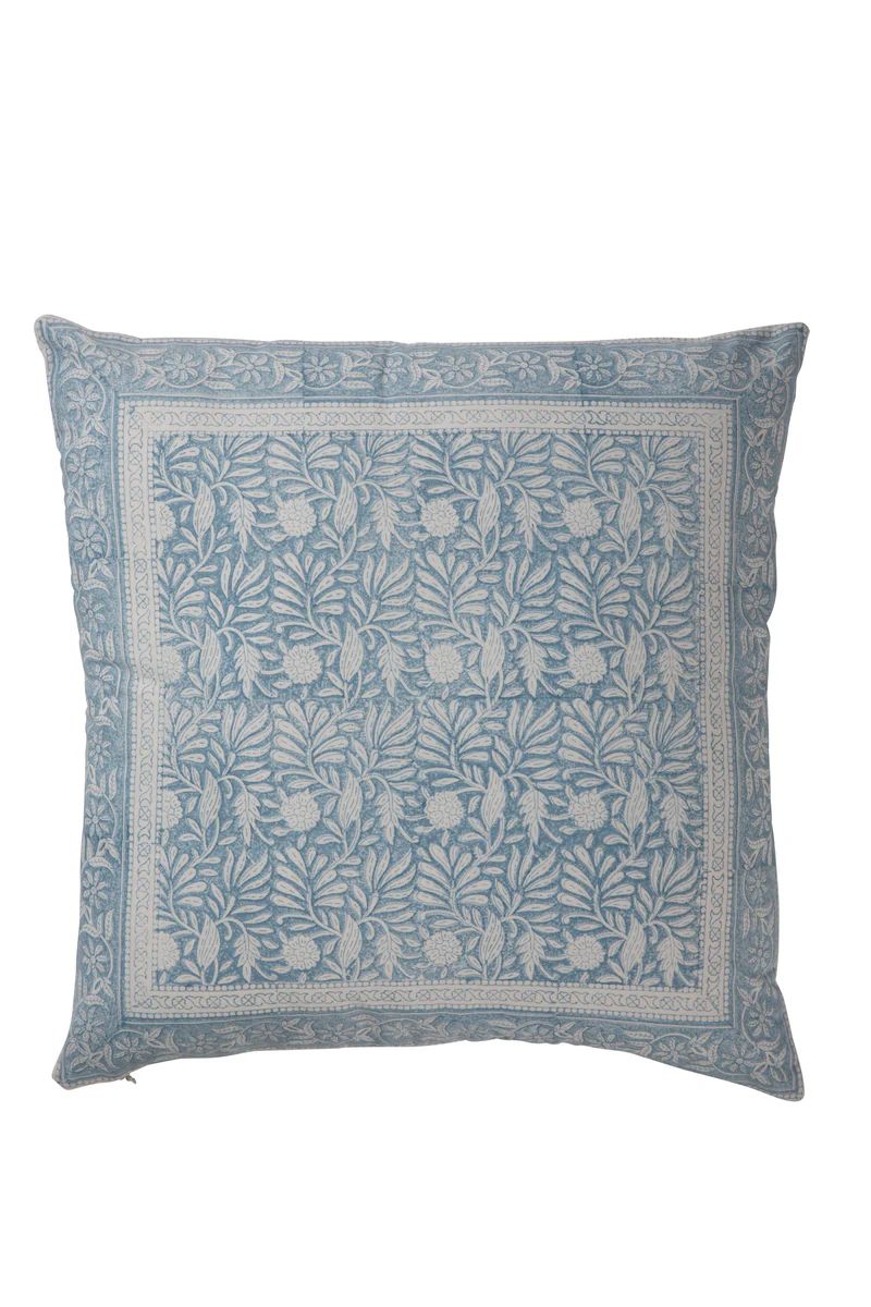 Jasmine Decorative Pillow Blue | Amanda Lindroth