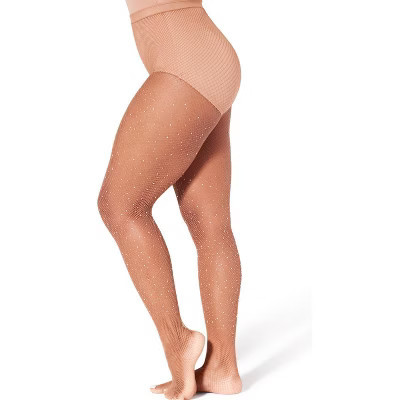 Capezio Women's All-Over Rhinestone Tight, Medium/Large | Target