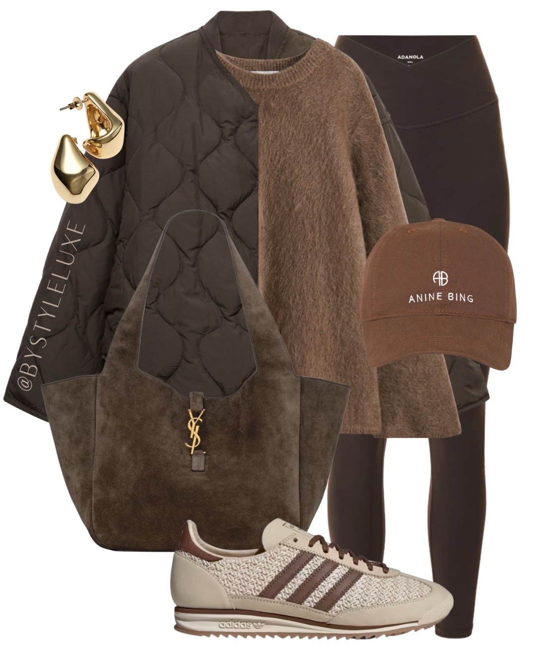 MOHAIR JUMPER - how to style this new in mocha mohair jumper with leggings and a quilted jacket for a casual look

#casualoutfit #autumnoutfit #jacket

#LTKshoes #LTKfitness #LTKautumn