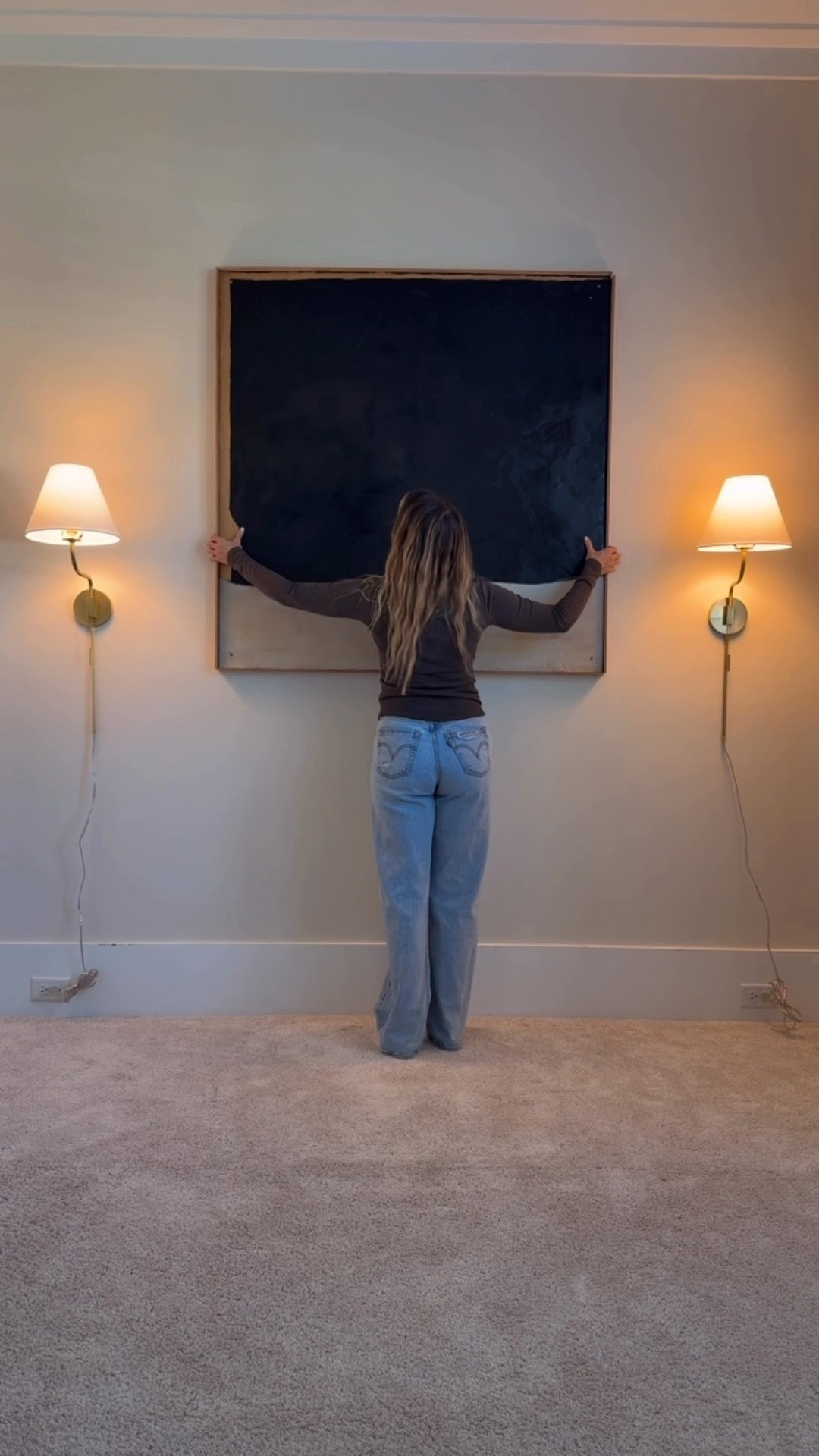 Simple DIY art 🤍 BIG impact designer look for cheap ;)

#LTKHome