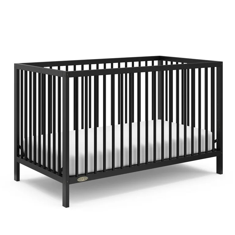 Graco Teddi 5-in-1 Convertible Baby Crib, Black | Walmart (US)