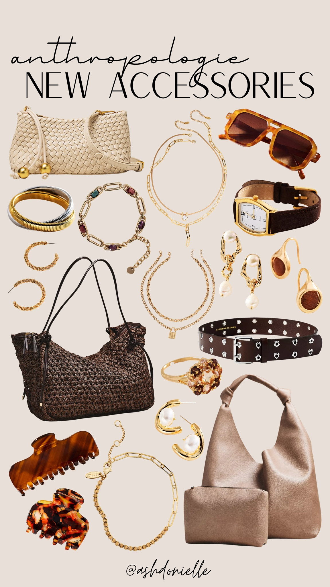 Anthropologie new accessories

chunky gold chains
cozy knit beanies
leather gloves with touchscreen tips
oversized winter scarves
statement hoop earrings
layered pendant necklaces
faux fur earmuffs
structured crossbody bags
sleek leather belts

#LTKootd #LTKSeasonal #LTKSaleAlert