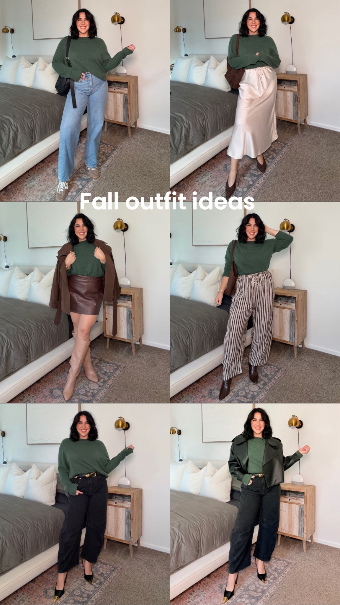 One sweater 6 ways! It’s 100% cashmere and price is 🤯 cute fall outfits, Thanksgiving style, workwear. 

#LTKHoliday #LTKMidsize #LTKParties