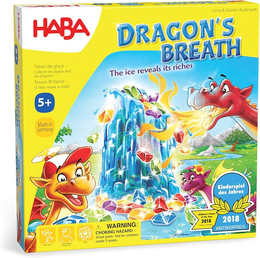 HABA Juego de mesa Dragon's Breath - Juegos de mesa galardonados para noches familiares y emocion... | Amazon (US)