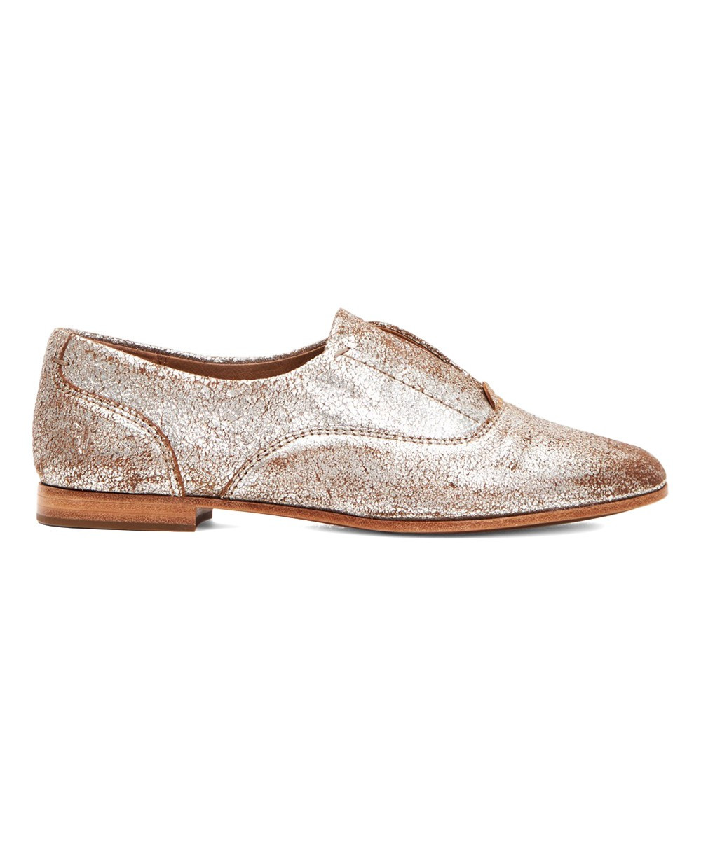 Frye Women's Oxfords silver - Silver Metallic Terri Slip-On Loafer - Women | Zulily