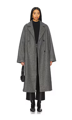 ALL THE WAYS Kalliope Trench Coat in Grey from Revolve.com | Revolve Clothing (Global)