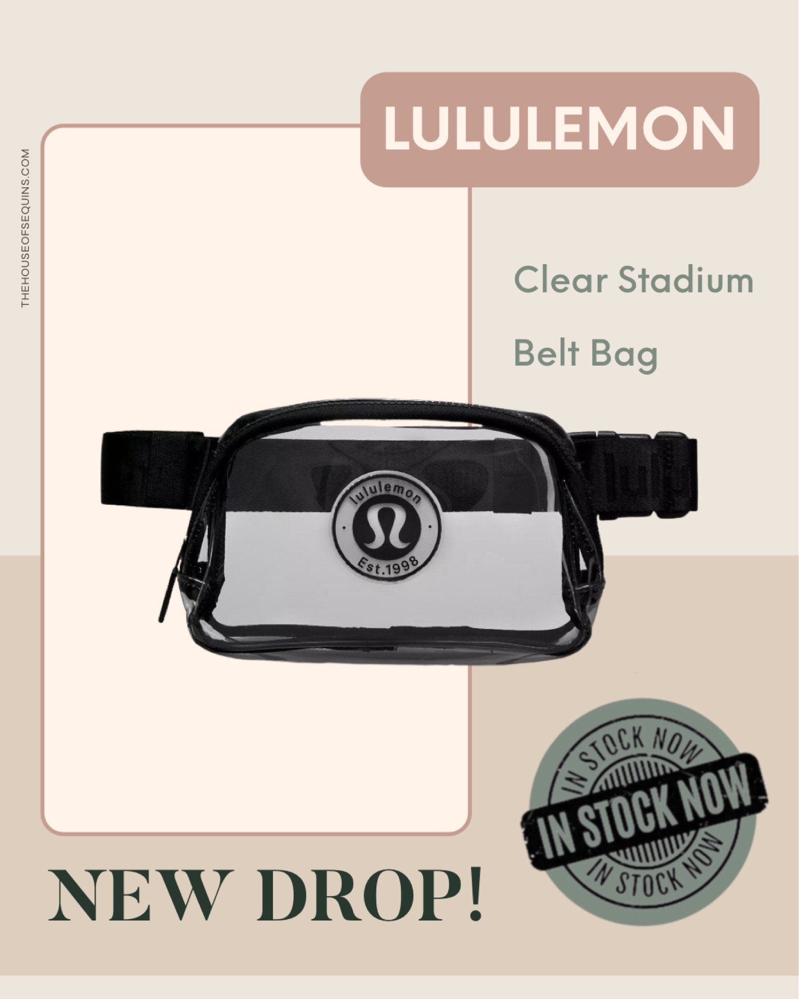 NEW! Lululemon clear belt bag! 

Follow my shop @thehouseofsequins on the @shop.LTK app to shop this post and get my exclusive app-only content!

#liketkit 
@shop.ltk
https://liketk.it/4eFAz