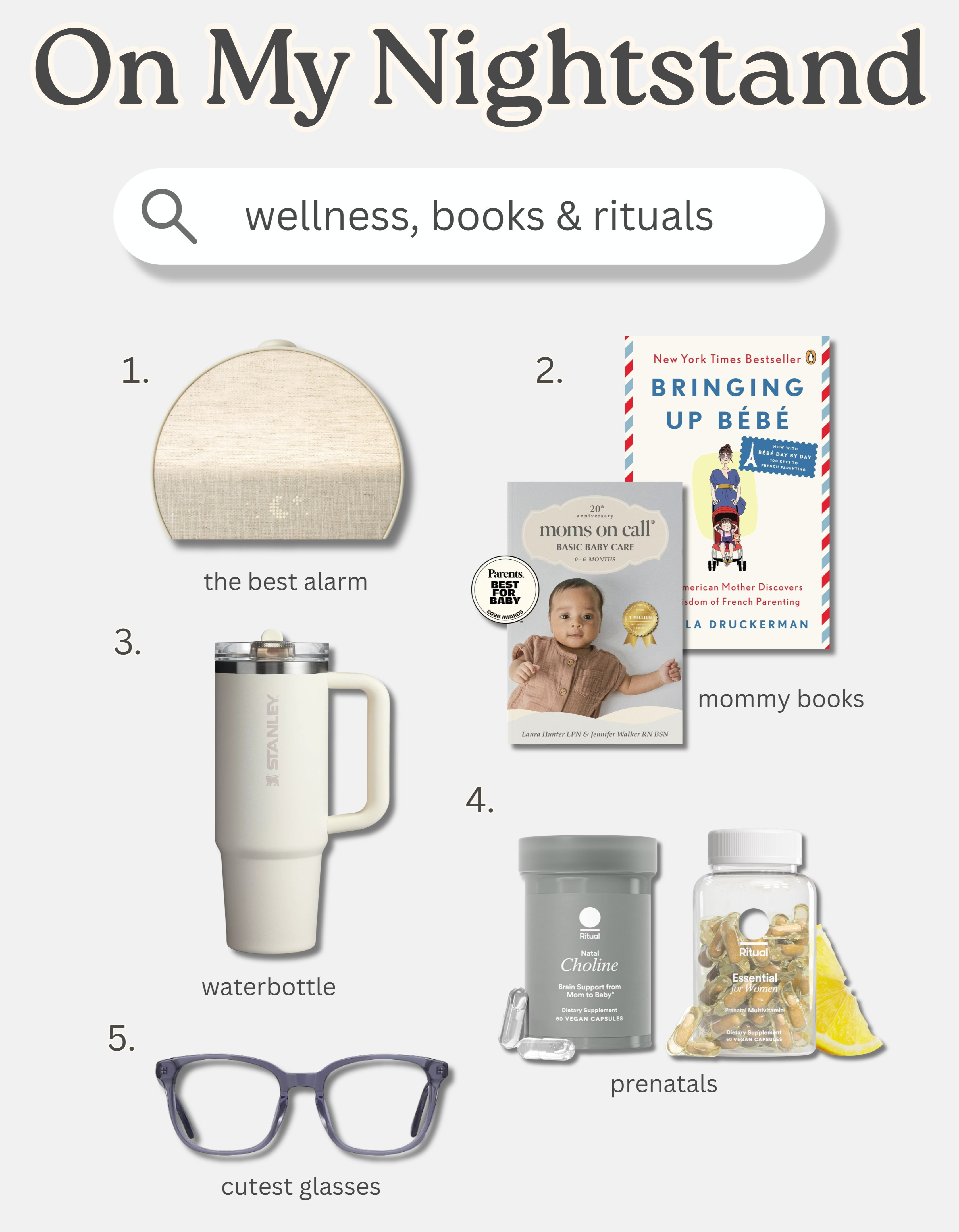 [7/20/26] what i'm using on my nighstand 🤍 wellness, books & rituals!

#LTKmorningroutine #LTKselfcare #LTKHome