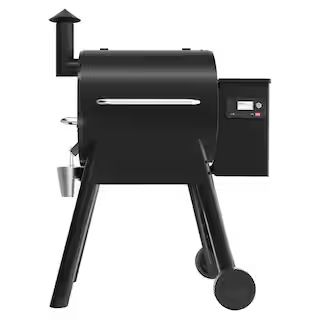 Traeger Pro 575 Wifi Pellet Grill and Smoker in Black TFB57GLE - The Home Depot | The Home Depot