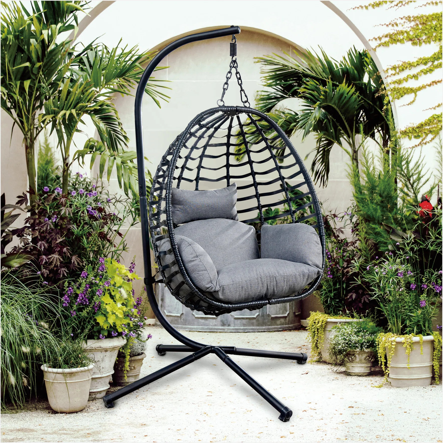 Dakota Fields Burkey 1 Person Hammock with Stand & Reviews | Wayfair | Wayfair North America