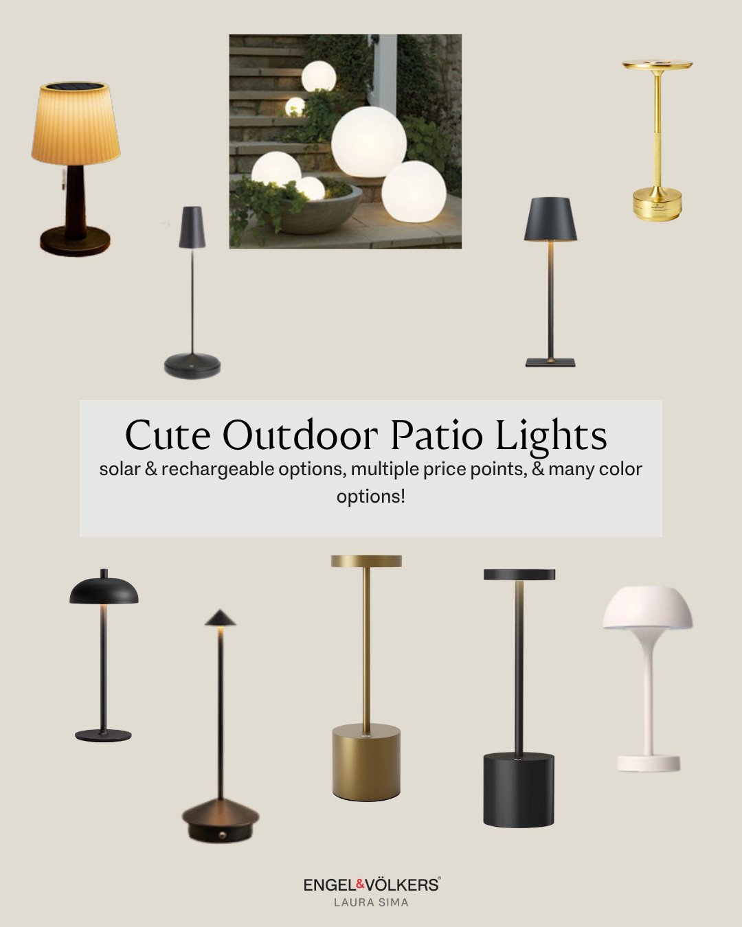 Add some ambience to your patio, porch, or deck with these cute rechargeable/solar options. Multiple price points & colors!  

 #LTKSeasonal #LTKHome #LTKFamily